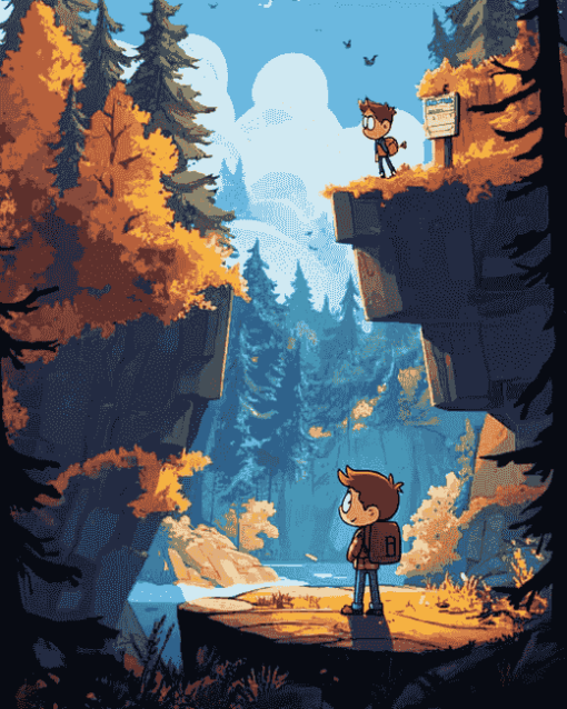 Gravity Falls Animation Diamond Painting