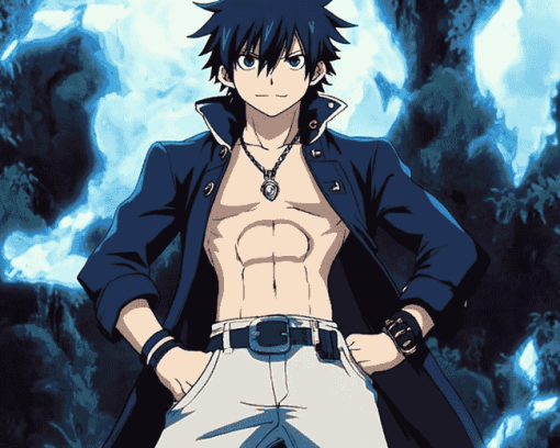 Gray Fullbuster Anime Diamond Painting