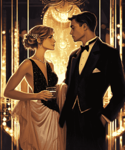 Great Gatsby Film Diamond Painting