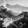 Great Wall of China Landscape Diamond Painting