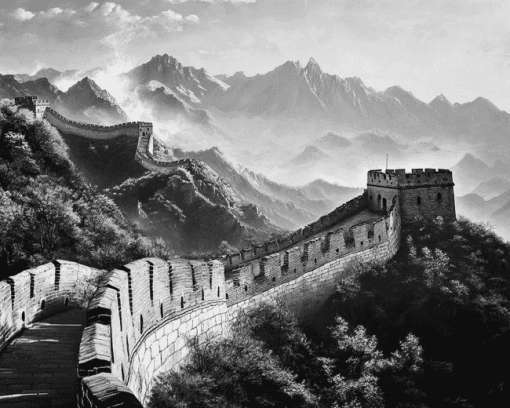 Great Wall of China Landscape Diamond Painting