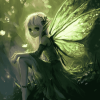 Green Fairy Fantasy Diamond Painting