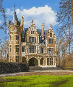 Groot Bijgaarden Castle Brussels Diamond Painting