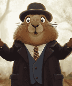 Groundhog Day Animation Diamond Painting