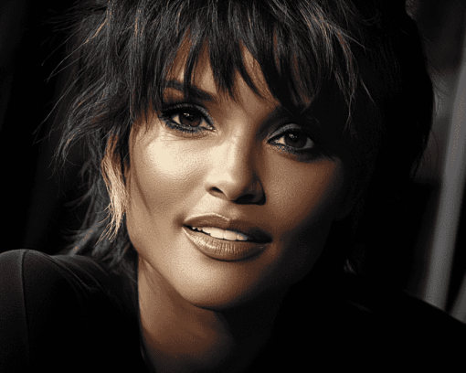 Halle Berry Celebrity Diamond Painting