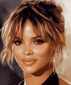 Halle Berry Celebrity Diamond Painting