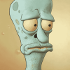 Handsome Squidward Cartoon Diamond Painting