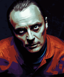 Hannibal Lecter Movie Classic Diamond Painting