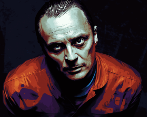 Hannibal Lecter Movie Classic Diamond Painting