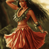 Hawaiian Hula Women Diamond Painting