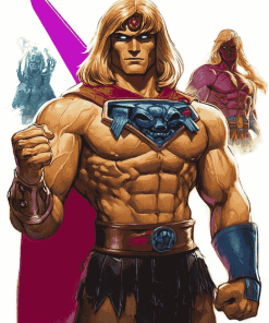 He Man Animation Diamond Painting