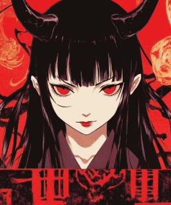 Hell Girl Anime Diamond Painting