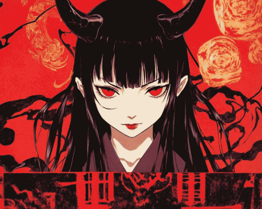 Hell Girl Anime Diamond Painting