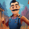 Hello Neighbor Animation Diamond Painting