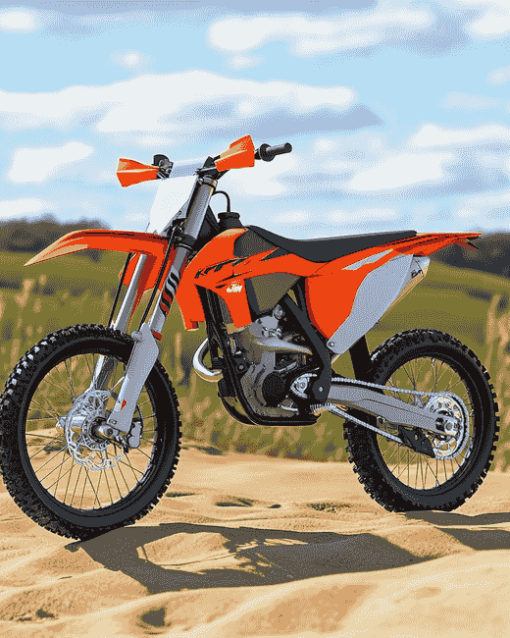 High-Performance Ktm 250 Bike Diamond Painting