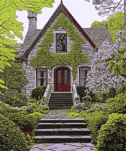 Historic House Diamond Painting