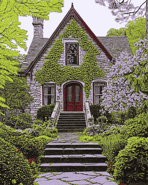 Historic House Diamond Painting