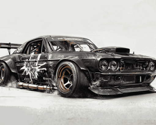 Hoonicorn Racing Engine Diamond Painting