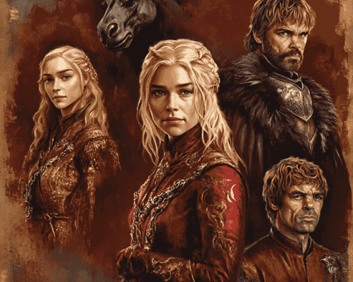 House Lannister Movies Series Diamond Painting