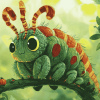 Hungry Caterpillar Animation Diamond Painting