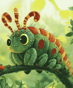 Hungry Caterpillar Animation Diamond Painting