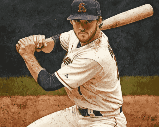 Ian Anderson Baseball Legend Diamond Painting