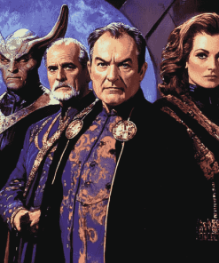 Iconic Babylon 5 Figures Diamond Painting