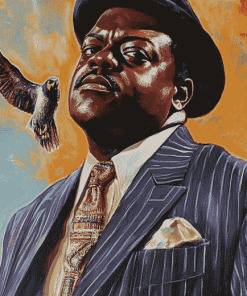 Iconic Bernie Mac Celebrity Diamond Painting