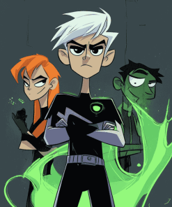 Iconic Danny Phantom Diamond Painting