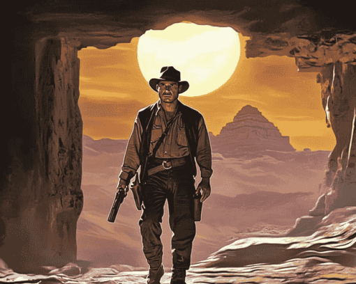 Indiana Jones Movie Diamond Painting