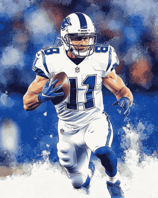 Indianapolis Colts Andrew Luck Diamond Painting