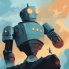 Iron Giant Animation Diamond Painting