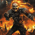 Iron Maiden Digital Animation Diamond Painting