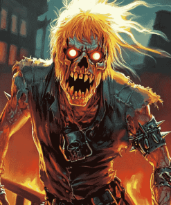 Iron Maiden Video Game Diamond Painting