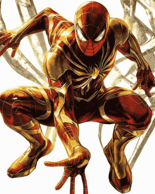 Iron Spider Animation Diamond Painting