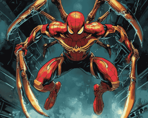 Iron Spider Hero Diamond Painting