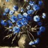 Issac Levitan Cornflowers Diamond Painting