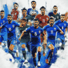 Italy Azurri Football Team Diamond Painting