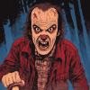 Jack Torrance Movie Diamond Painting