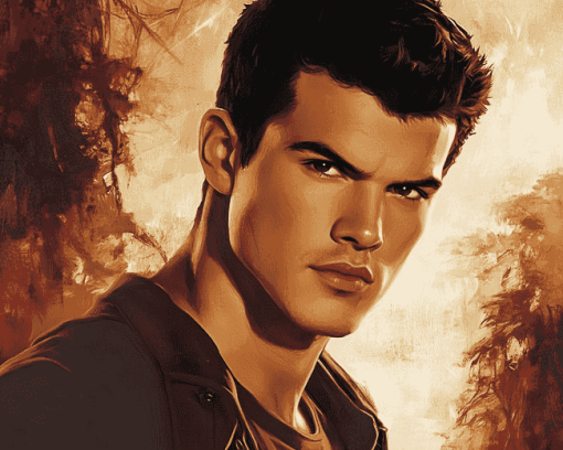 Jacob Black Twilight Series Diamond Painting