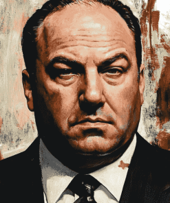 James Gandolfini Celebrity Diamond Painting