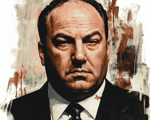 James Gandolfini Celebrity Diamond Painting