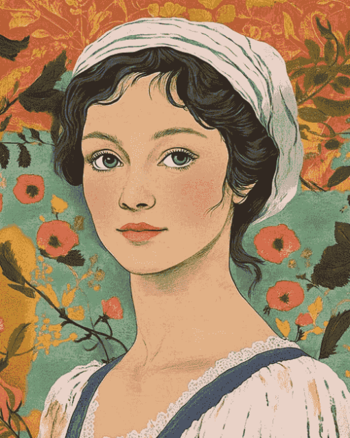 Jane Austen Diamond Painting