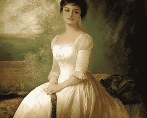 Jane Austen Vintage Diamond Painting