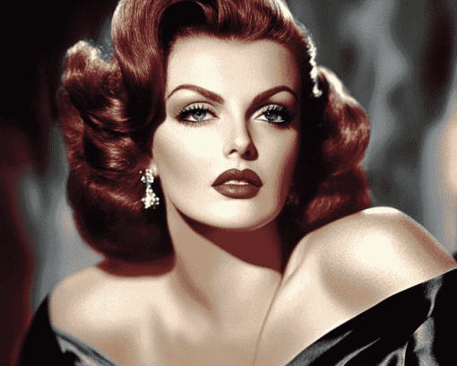 Jane Russell Celebrity Diamond Painting