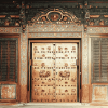 Japanese Castle Door Architecture Diamond Painting