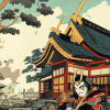 Japanese Kabuki Animation Diamond Painting