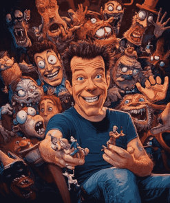 Jeff Dunham TV Programmes Diamond Painting