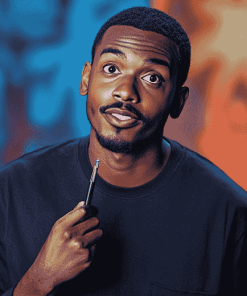 Jerrod Carmichael Celebrity Diamond Painting