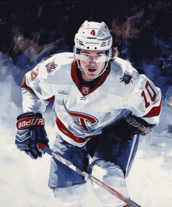 Jesperi Kotkaniem Ice Hockey Star Diamond Painting